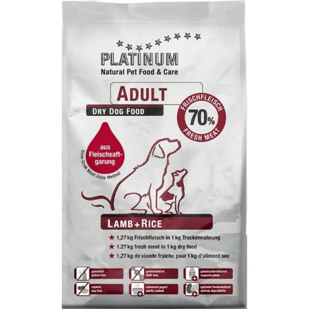 Nourriture Platinum                 Adulte Agneau Riz 15 kg