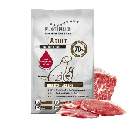 Nourriture Platinum Adult Iberico + Greens Adulte 5 kg