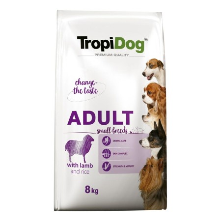 Pienso Tropi Dog Premium Adult Small Adulto Cordero Arroz Aves 8 kg