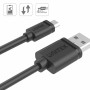Cable USB a micro USB Unitek Y-C435GBK Negro 3 m