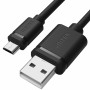 Cable USB a micro USB Unitek Y-C435GBK Negro 3 m