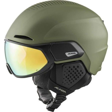 Casque de ski Alpina Alto Q Lite Gris Olive 59-63 cm