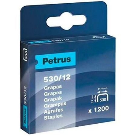 Grapas Petrus 530/12 12 mm