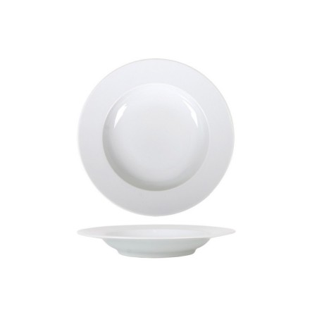 Assiette creuse La Mediterránea Saler Porcelaine Blanc (ø 22,5 cm)