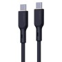 Câble USB-C vers USB-C Aukey CB-SCC101 Noir 1 m