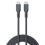 Cable USB-C a USB-C Aukey CB-SCC101 Negro 1 m