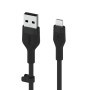 Cable USB a Lightning Belkin CAA008BT3MBK Negro 3 m