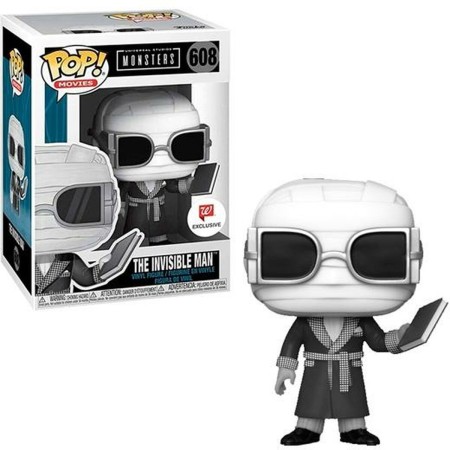 Figurine d’action Funko POP MOVIES UNIVERSAL STUDIOS MONSTERS INVISIBLE BLACK & WHITE Nº 608