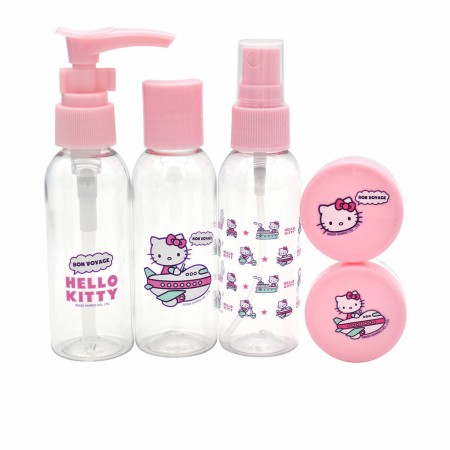 Set de Viaje Hello Kitty  Infantil 5 Piezas