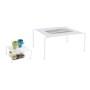 Etagère Confortime Métal Blanc Organisateur (30 x 26 x 13,5 cm)