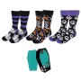 Calcetines The Nightmare Before Christmas 3 pares Talla única (36-41) Negro