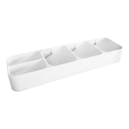 Range-couverts Quttin Blanc Plastique (38,5 x 10,5 x 5 cm)