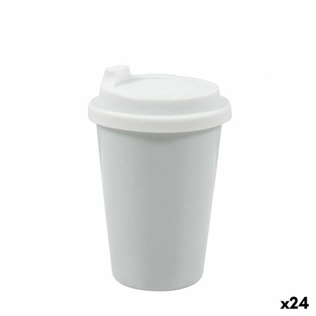 Vaso con Tapa Viejo Valle American Silicona 400 ml (24 Unidades)