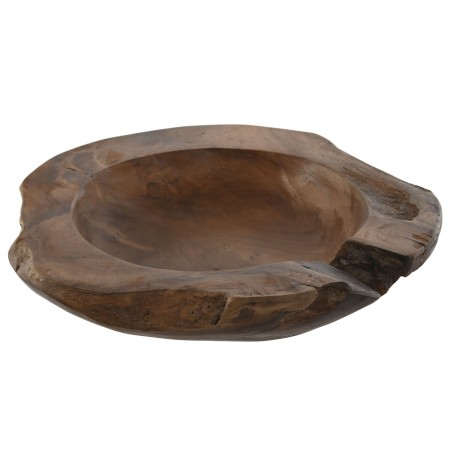 Centre de Table Home ESPRIT Naturel Brun foncé 45 x 45 x 6 cm