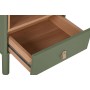 Table de Nuit Home ESPRIT Vert Bois MDF 48 x 40 x 55 cm