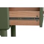 Mesita de Noche Home ESPRIT Verde Madera MDF 48 x 40 x 55 cm