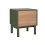 Table de Nuit Home ESPRIT Vert Bois MDF 48 x 40 x 55 cm