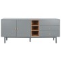 Buffet Home ESPRIT Bleu Gris 180 x 40 x 75 cm