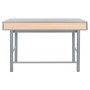 Bureau Home ESPRIT Bleu Gris Bois MDF 120 x 60 x 75 cm