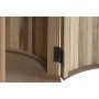 Table de Nuit Home ESPRIT Naturel Bois de paulownia Bois MDF 43 x 43 x 48 cm
