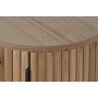 Mesita de Noche Home ESPRIT Natural Madera de Paulonia Madera MDF 43 x 43 x 48 cm