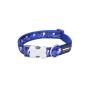 Collier pour Chien Red Dingo STYLE LIGHTNING Blue marine 31-47 cm