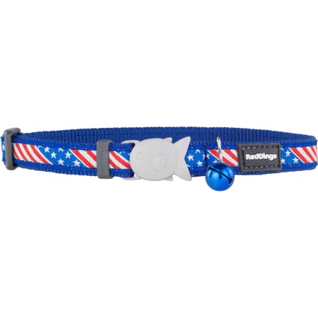 Collar para Perro Red Dingo STYLE US FLAG 31-47 cm