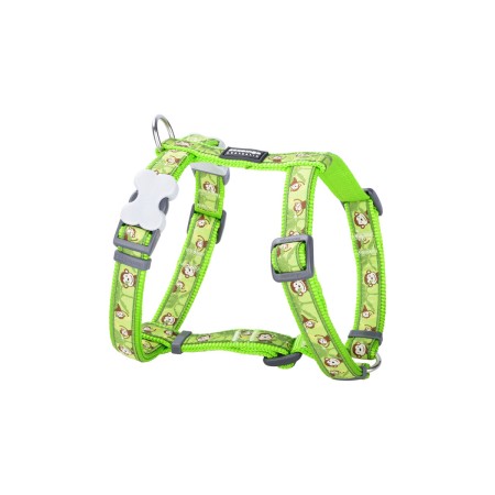 Harnais pour Chien Red Dingo STYLE MONKEY LIME GREEN 36-54 cm 30-48 cm