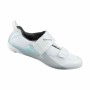 chaussures de cyclisme Shimano Tri TR501 Blanc Bleu