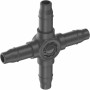 Conector de manguera Gardena "Easy & Flexible"13214-26 Cruz 3/16" 4,6 mm 20 Unidades