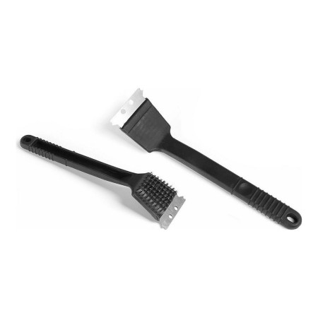 Brosse de Nettoyage pour Barbecue Wooow Noir (31 x 7,1 x 5 cm)