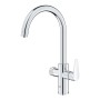 Grifo para Cocina Grohe Blue Pure StartCurve Metal Forma de C