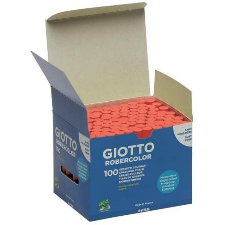 Tizas Giotto Robercolor Rojo 100 Piezas