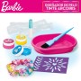 Set de Peluquería Barbie Rainbow Tie Cabello con mechas Multicolor