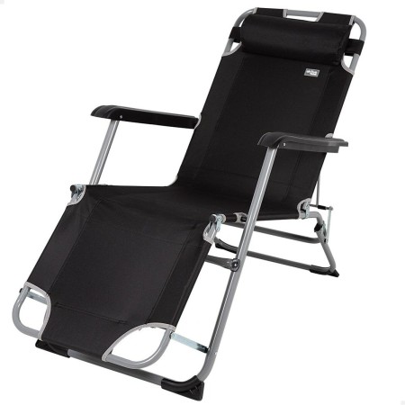 Tumbona Aktive Negro 153 x 33 x 47 cm
