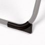Chaise longue Aktive Noir 153 x 33 x 47 cm