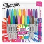 Ensemble de Marqueurs Sharpie Color Burst 24 Pièces Permanent Multicouleur 1 mm