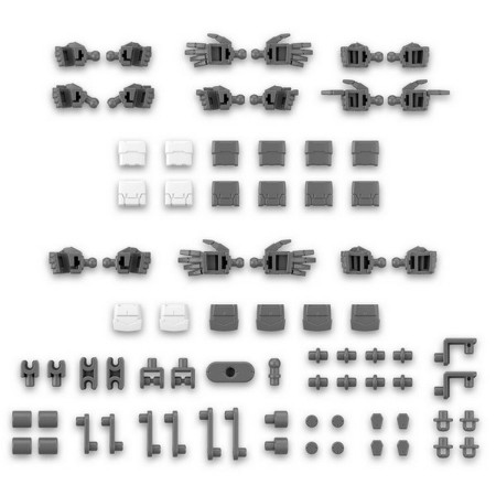 Ensemble d'accessoires 1/144 OPTION Bandai GUN65115