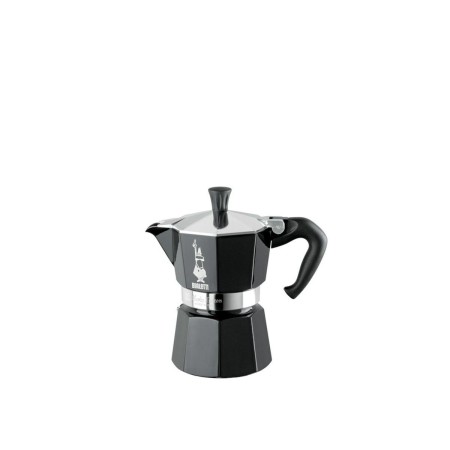 Cafetera Italiana Bialetti Moka Express Negro Aluminio 6 Tazas