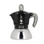 Cafetière Italienne Bialetti Moka Induction Noir Métal Acier inoxydable Aluminium 100 ml 2 Tasses