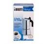 Cafetera Italiana Bialetti New Venus Plateado Madera Acero Inoxidable 240 ml 6 Tazas