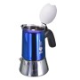 Cafetière Italienne Bialetti New Venus 2 Tasses Bleu Acier inoxydable 100 ml