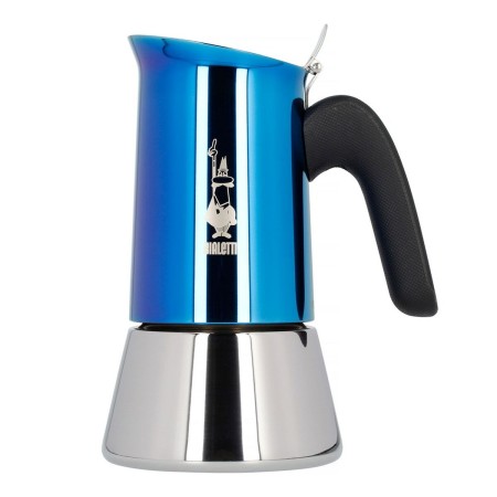 Cafetière Italienne Bialetti New Venus 4 Tasses Bleu Acier inoxydable 200 ml