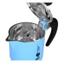 Cafetière Italienne Bialetti Rainbow Bleu Métal Aluminium Thermoplastique 60 ml