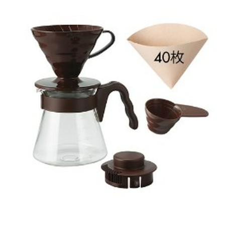 Cafetière goutte à goutte Hario VCSD-02CBR