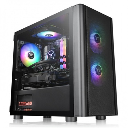 Boîtier mATX-mITX THERMALTAKE V150 Noir Multicouleur