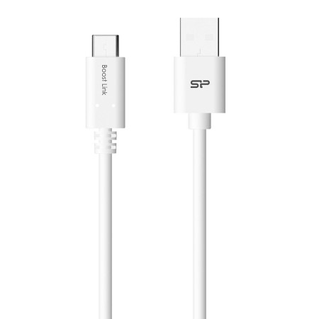 Câble USB-C vers USB Silicon Power SP1M0ASYLK10AC1W Blanc 1 m