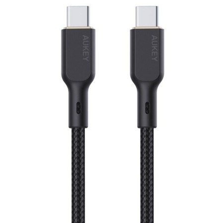 Câble USB-C Aukey CB-KCC102 Noir 1,8 m