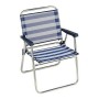 Chaise de Plage Alco 1-63156 Aluminium Fixe Métal polypropylène (57 x 78 x 57 cm) (Reconditionné B)