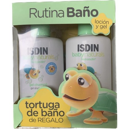 Ensemble de Bain Pour Bébé Isdin Babynaturals 2 Pièces